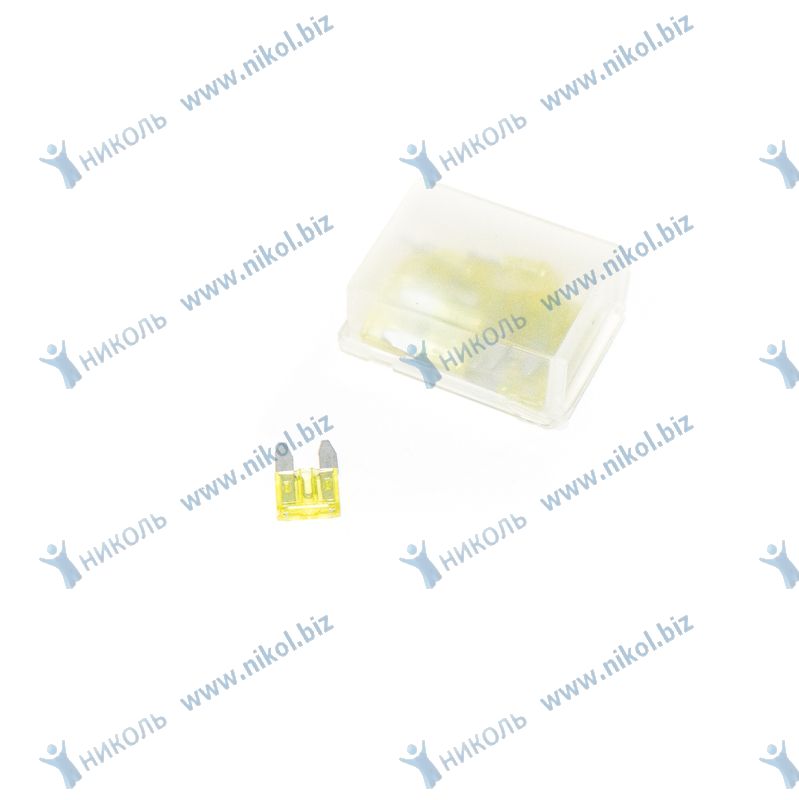 Предохранитель флажковый Mini 20А (10шт) ABRO MASTERS
