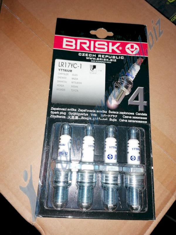 Свеча BRISK Super ГАЗ дв.405 инж LR17YC-1 блистер (к-т=4шт)