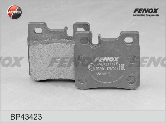 Колодки тормозные MB C-Class (202) 93-, E-Class (124, 210) 85- задние \ FENOX BP43423