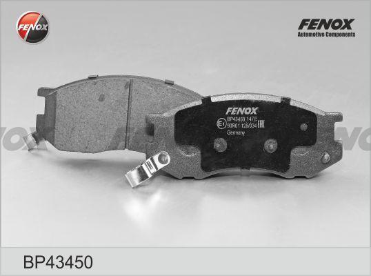 Колодки тормозные Toyota Previa 90-00, Liteace, Townace 97-08; Daihatsu передние \ FENOX BP43450