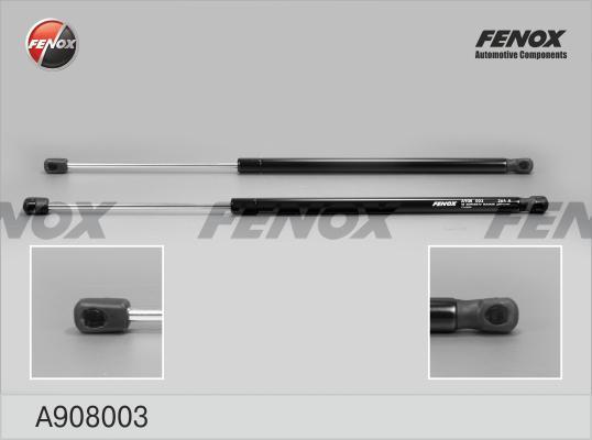 Упор багажника Nissan X-Trail II (T31) 07- \ FENOX A908003