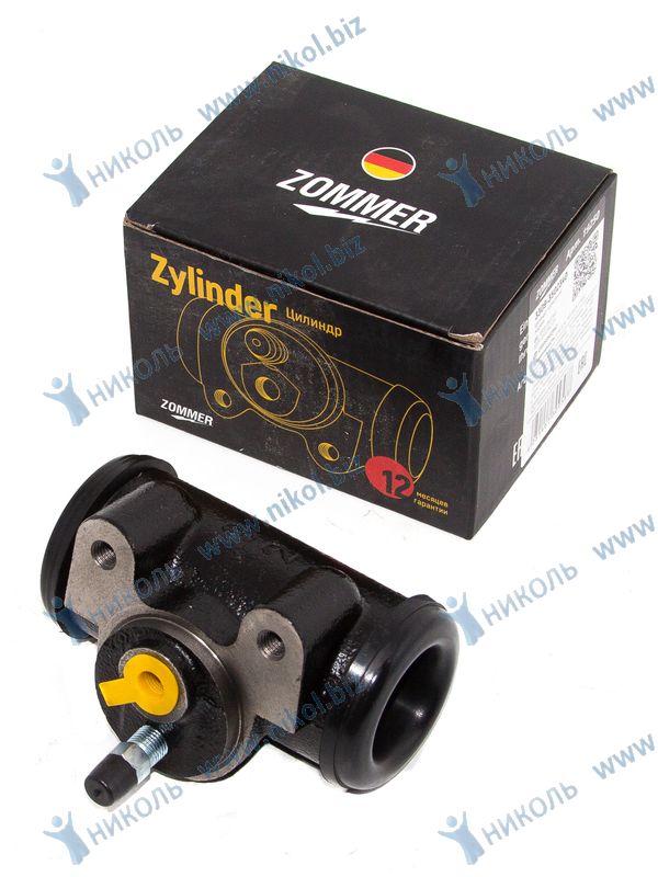 Цилиндр тормозной зад. Газ-3309 с АВС ZOMMER