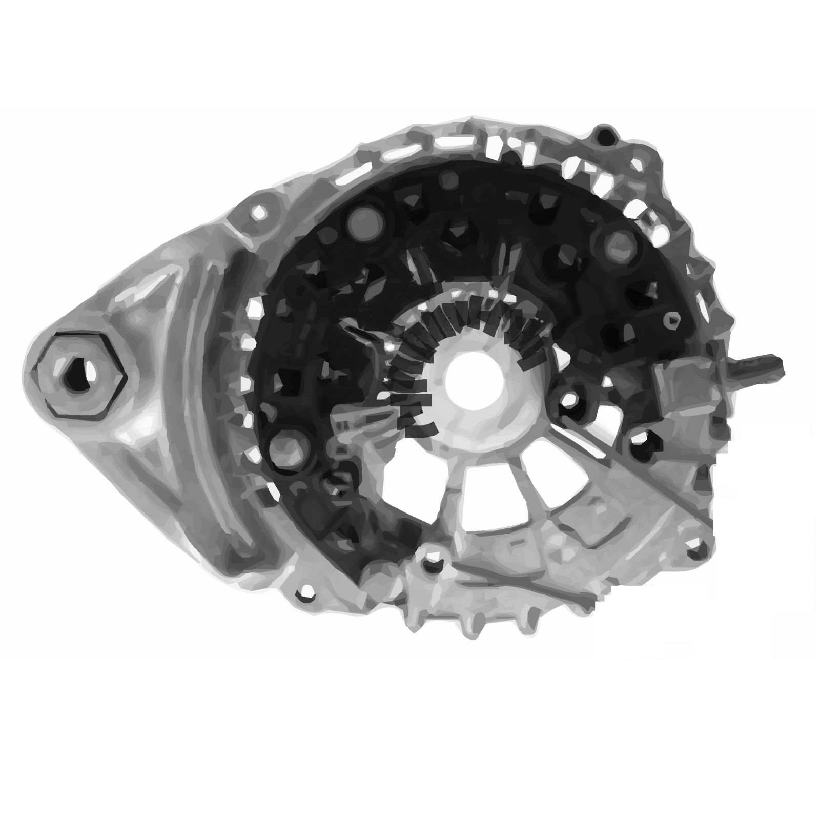 Мост диодный генератора BMW X3 F25 (10-) 2.0D/X5 E70 (10-) 3.0D (с крышкой) StartVolt