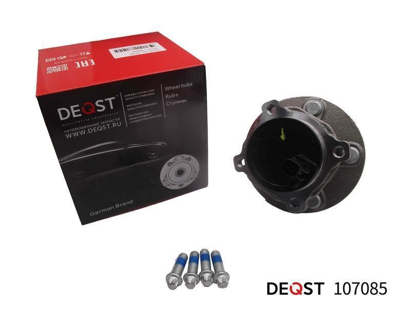 Ступица Ford Focus II 04-, C-Max 03- задняя в сборе (+ABS) / DEQST 107085