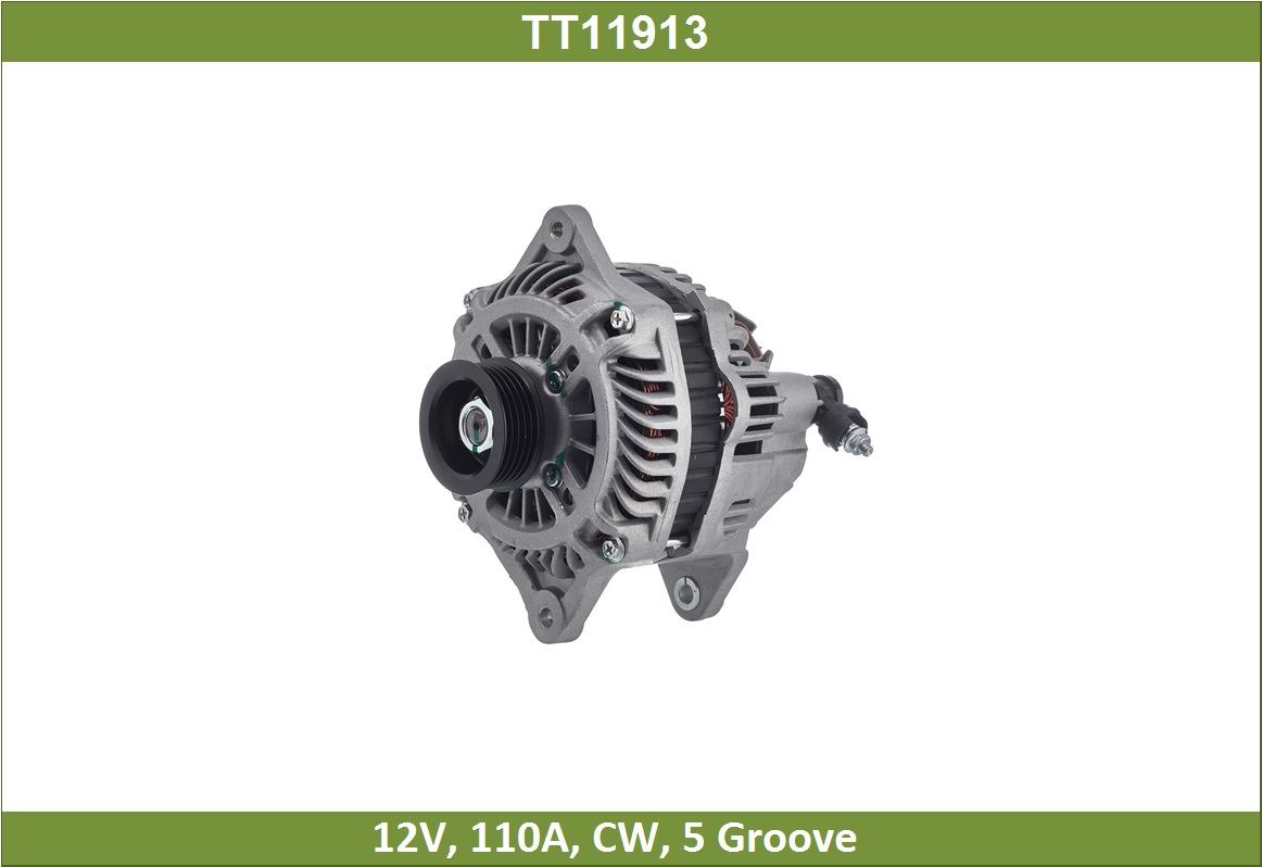 Генератор Subaru Forester II 02-, Outback 03-, Legacy IV 03- 2.0i/2.5 Tesla Technics