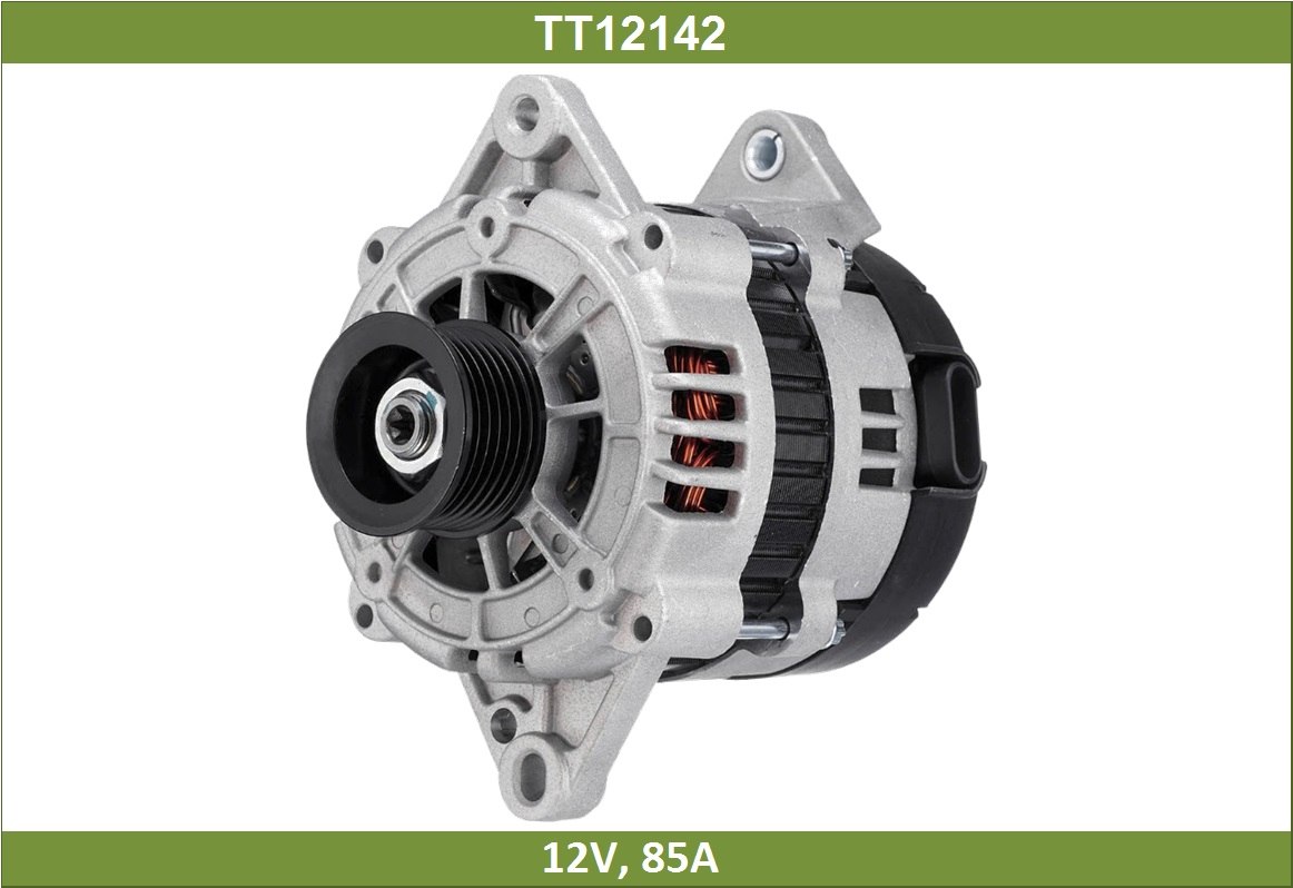 Генератор Daewoo Nexia 1.6 DOHC -2006; Chevrolet Lacetti 1.6-1.8 85A 6 G, 2 pin VR Tesla Technics