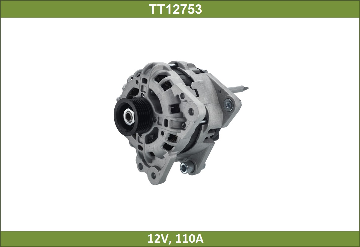Генератор VAG Polo 10-, Jetta IV 13-, Rapid 12- 1.6i 110A Tesla Technics