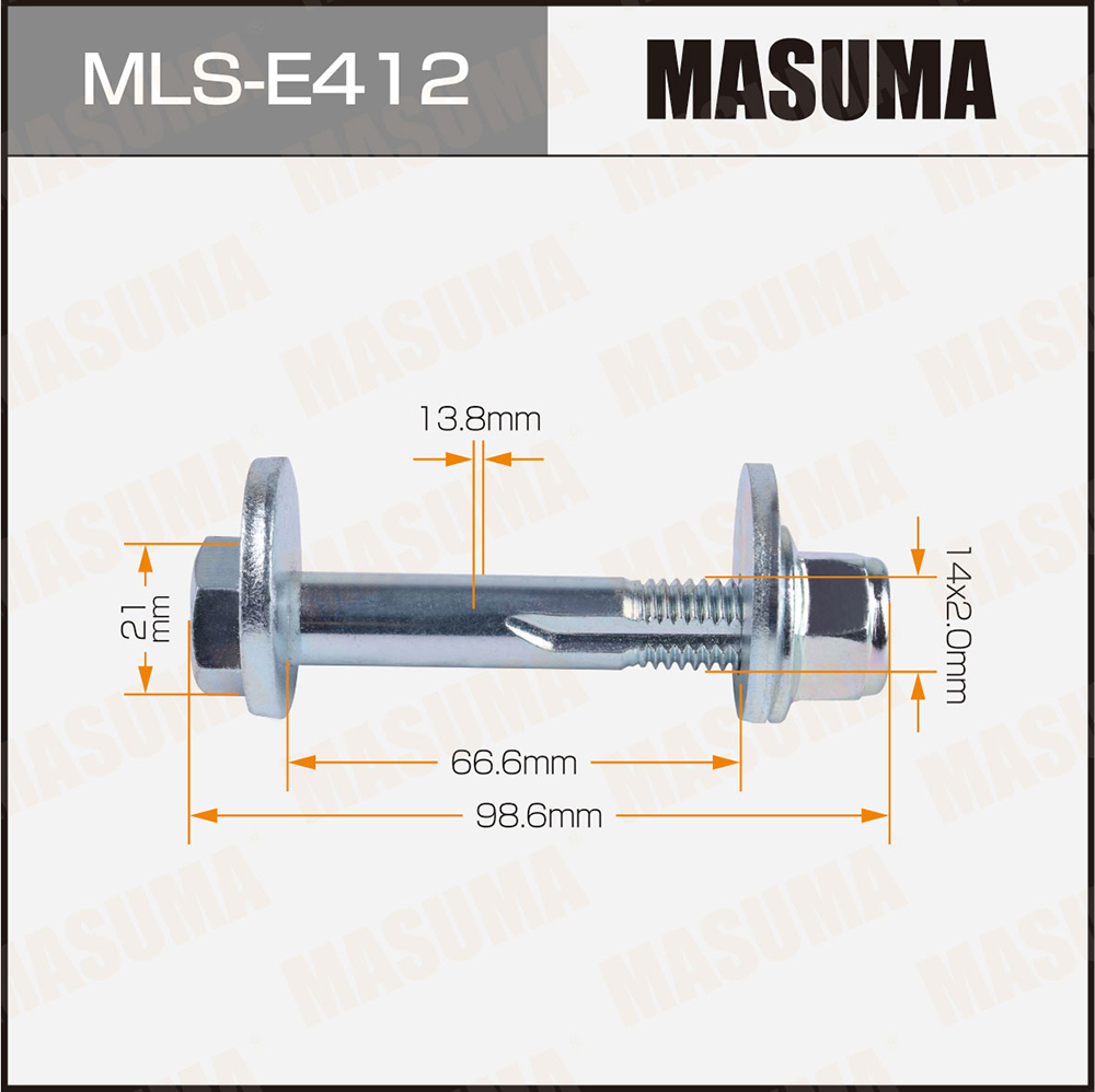 Болт эксцентрик Land Rover Freelander 06- Masuma
