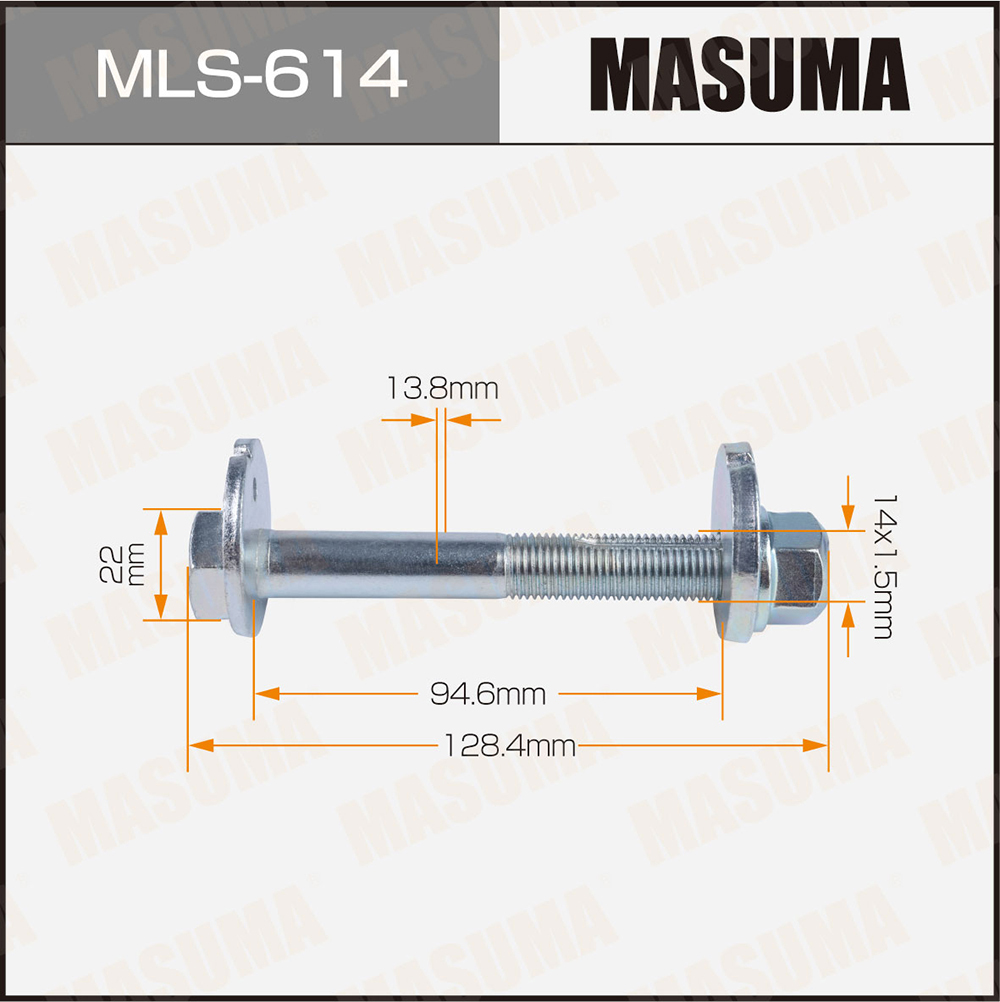 Болт эксцентрик Nissan Pathfinder (R51) 05-; Infiniti QX56 04- Masuma