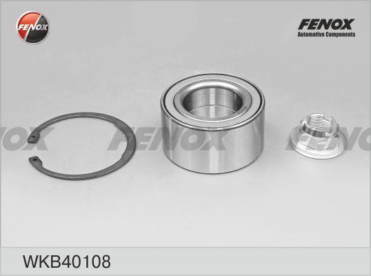 Подшипник ступицы Ford Focus III 11-19, C-Max 10-, Kuga 08-19 передней комплект \ FENOX WKB40108