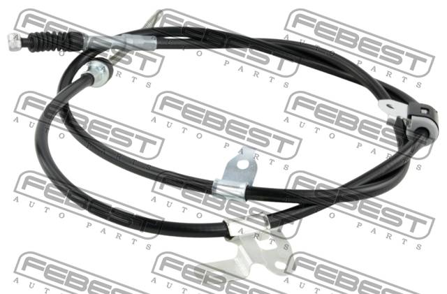 Трос ручного тормоза TOYOTA COROLLA SED/WG (JPP) CDE120,NDE120,ZZE12# 2001.10-2006.10 [EU] правый \ 01100-ZZE120RH FEBEST