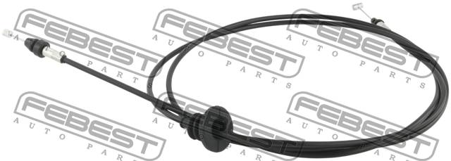 Трос капота NISSAN X-TRAIL JPNMAKE T31 2007.03-2014.04 [EL] трос привода открывания замка капота \ 02101-T31 FEBEST