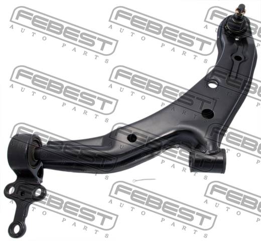 Рычаг Nissan Almera II (N16) 00-, Almera Classic (B10) 06- передний левый \ FEBEST 0224-B10RSLH