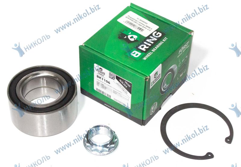 Подшипник ступицы BMW 3 (E36/E46) (90-) задн (рем. к-т) B-RING FÖRST