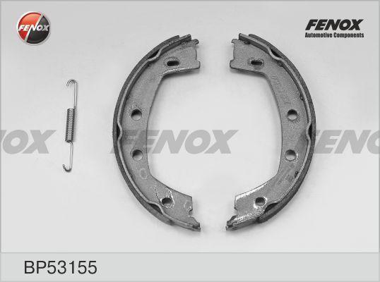 Колодки тормозные Land Rover Freelander II 06- задние барабанные \ FENOX BP53155