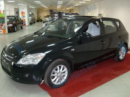 Краска кисточка KIA черный 1K Black KUDO (15мл)