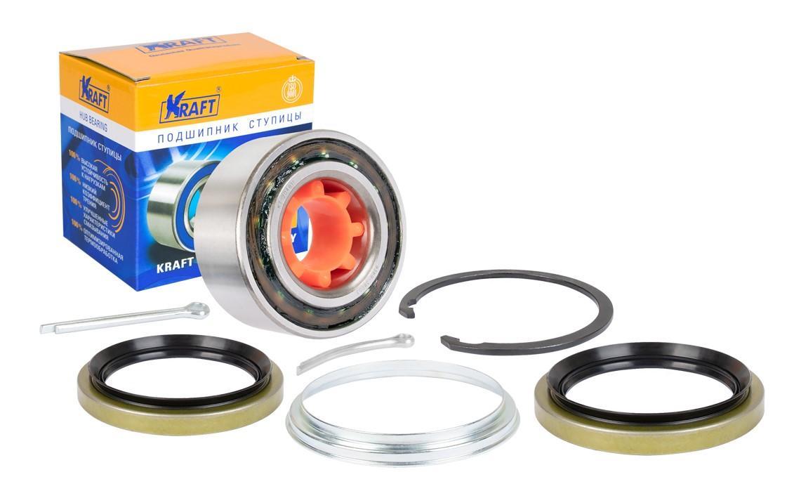 Подшипник ступицы Toyota RAV 4 94-00, Camry 83-91, Carina E 92-97, Celica 89-94 (-ABS) передней Kraft