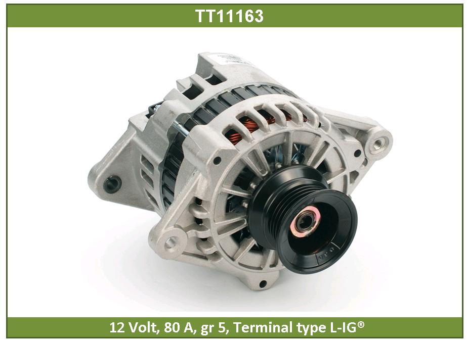 Генератор Daewoo Espero, Nexia1.5 12V, 85A, 5-Groove; Tesla Technics