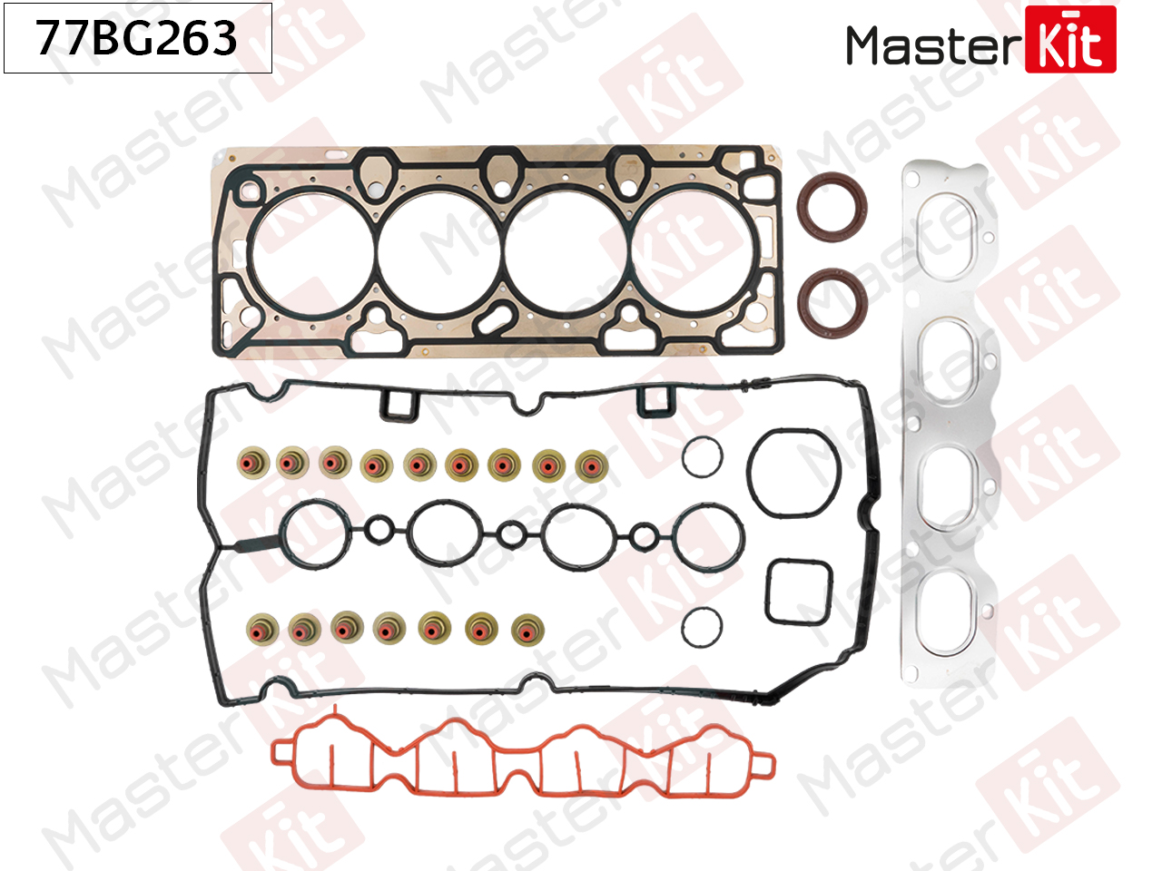 Полный комплект прокладок ДВС OPEL A16XER MASTERKIT