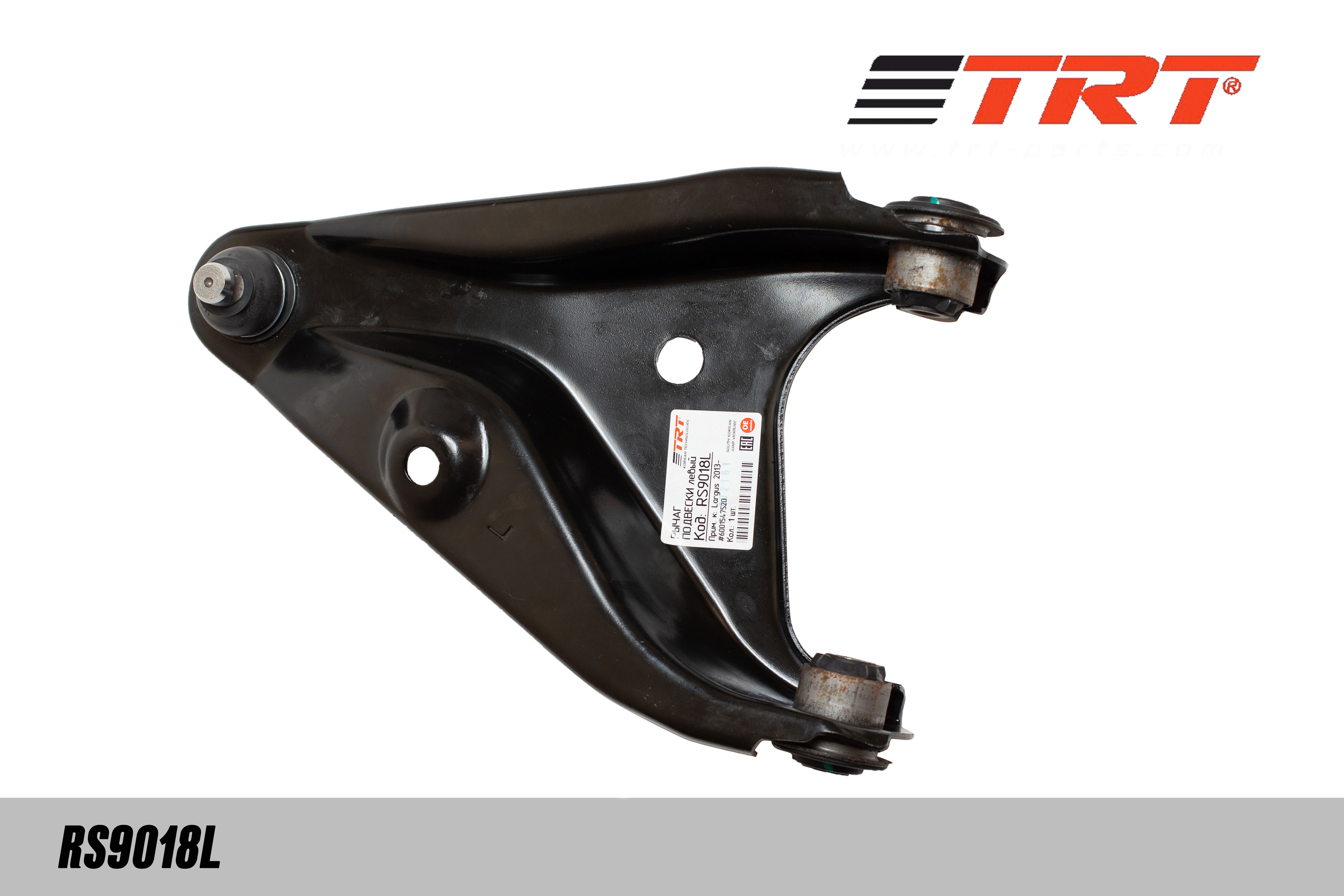 Рычаг для а/м Lada Largus 14-, X-Ray; Renault Logan 14-, Sandero Nissan Almera 13- передний TRT левый