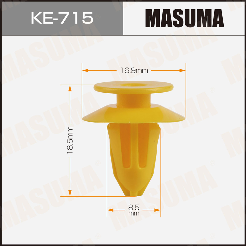 Клипса MASUMA KE-715