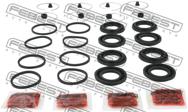 Ремкомплект суппорта NISSAN QX70/FX S51 2008.05- [GL] переднего \ 0275-Z34F FEBEST