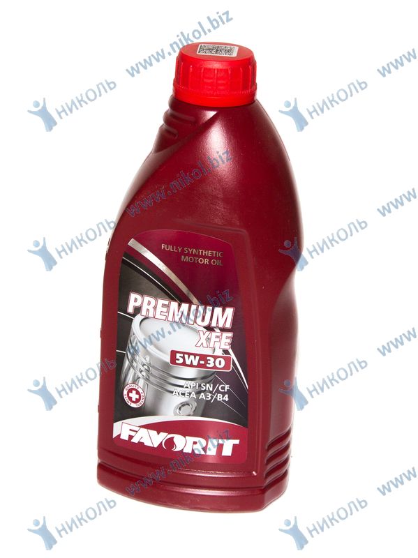 Масло Favorit Premium XFE 5W30 SN/CF (1л) с