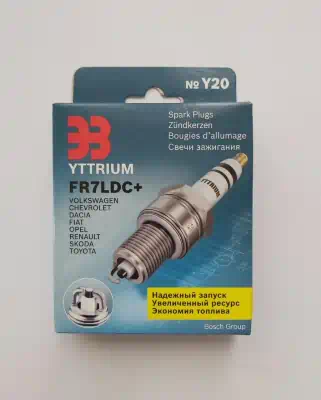 Свечи ЭЗ YTTRIUM FR7LDC+ Renault, Toyota (4шт) Энгельс