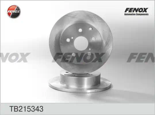 Диск тормозной Toyota RAV 4 (A30) 05-13, RAV 4 (A40) 01-18 задний 281 x 12 \ FENOX TB215343