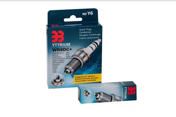 Свечи ЭЗ YTTRIUM WR8DC+ Honda, Changan, Daihatsu (4шт) Энгельс