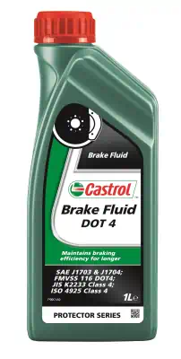 Жидкость тормозная Castrol Brake Flluid Dot-4 синтетическая 1л