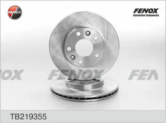 Диск тормозной Renault Duster 12-, Kaptur 16- (-ESP) передний 269 х 22,5 \ FENOX TB219355