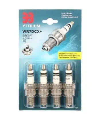 Свечи ЭЗ YTTRIUM FR7DCX+ 2110 инжектор 16 клапанов (4шт) Энгельс