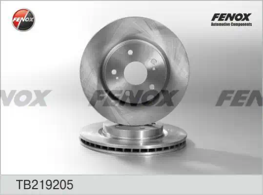 Диск тормозной Suzuki Grand Vitara II 05- передний вентилируемый 294 x 25 \ FENOX TB219205
